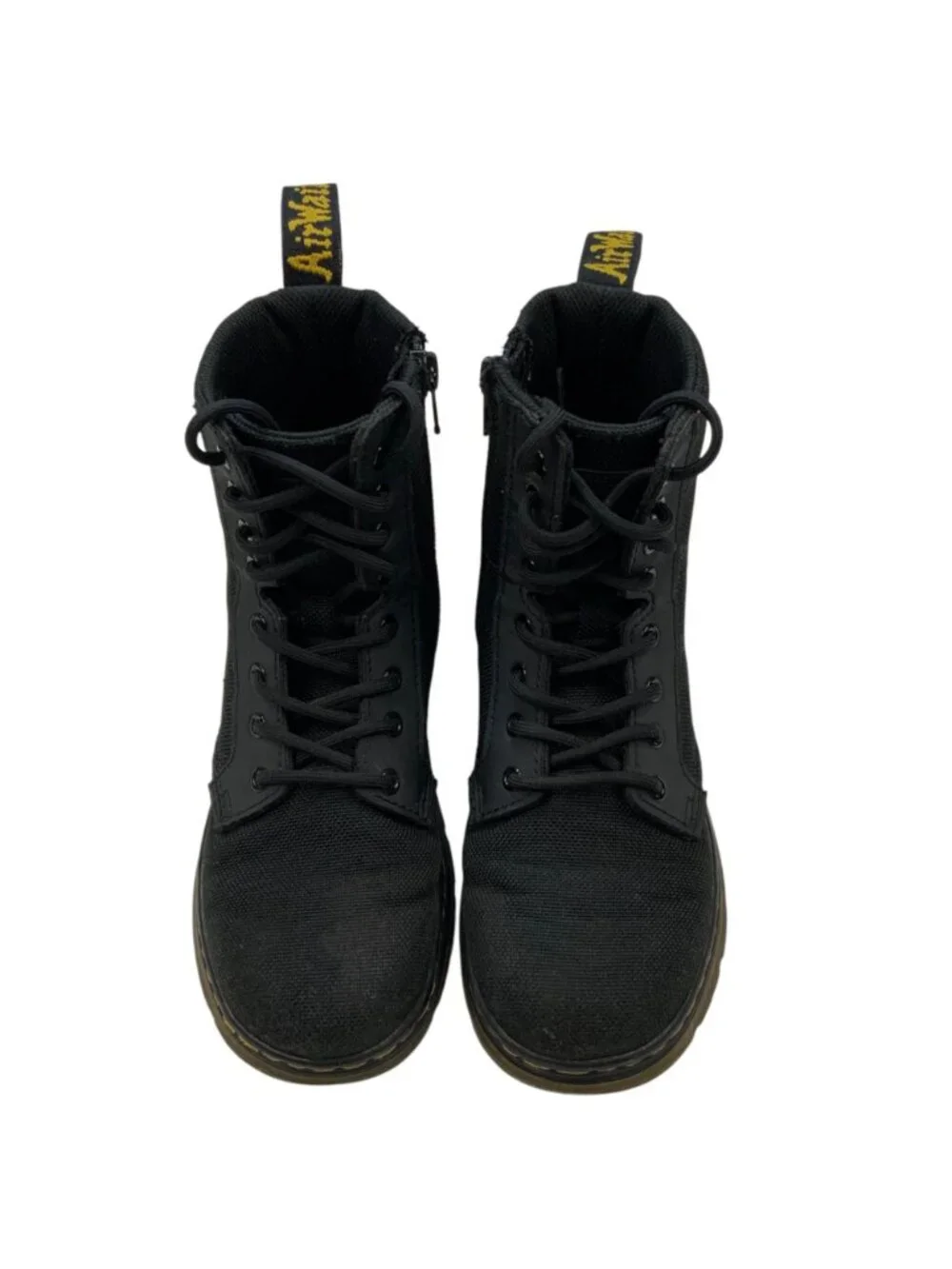Dr Martens Junior Combs Extra Tough Poly Casual Boots 1 Black